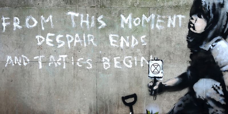 Banksy Extinction Rebellion London Mural | Hypebeast