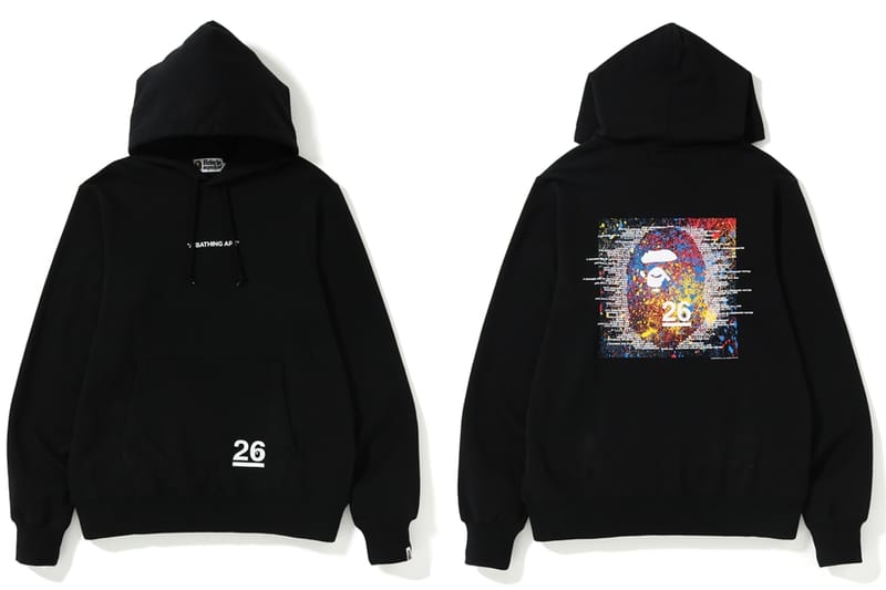 BAPE 26th Anniversary Hoodie T Shirt Collection Hypebeast