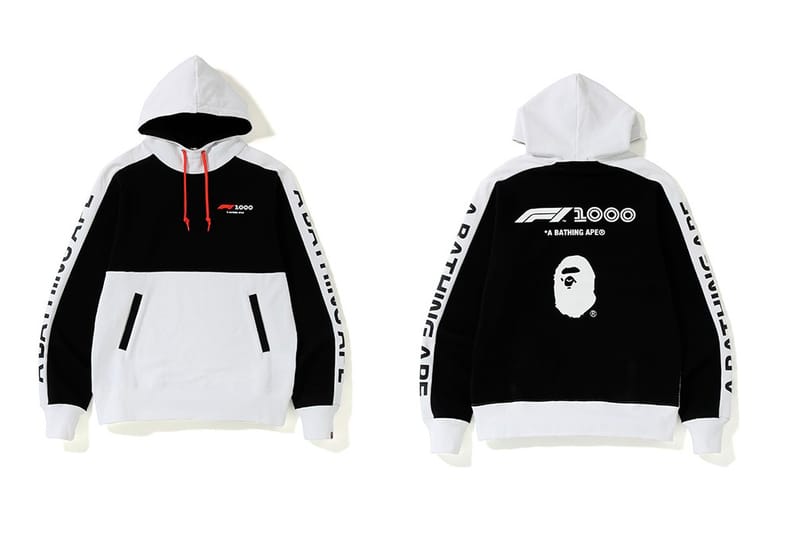 Bape f1 hoodie sale