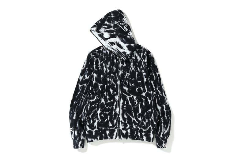 Bape hoodie shark white Clearance