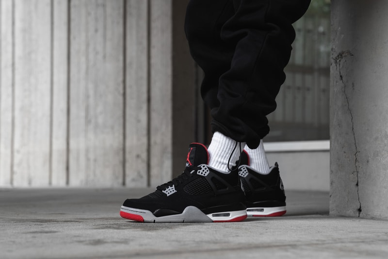bred 4s on feet