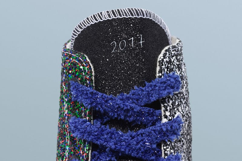 Jw anderson x hotsell converse glitter gutter 2