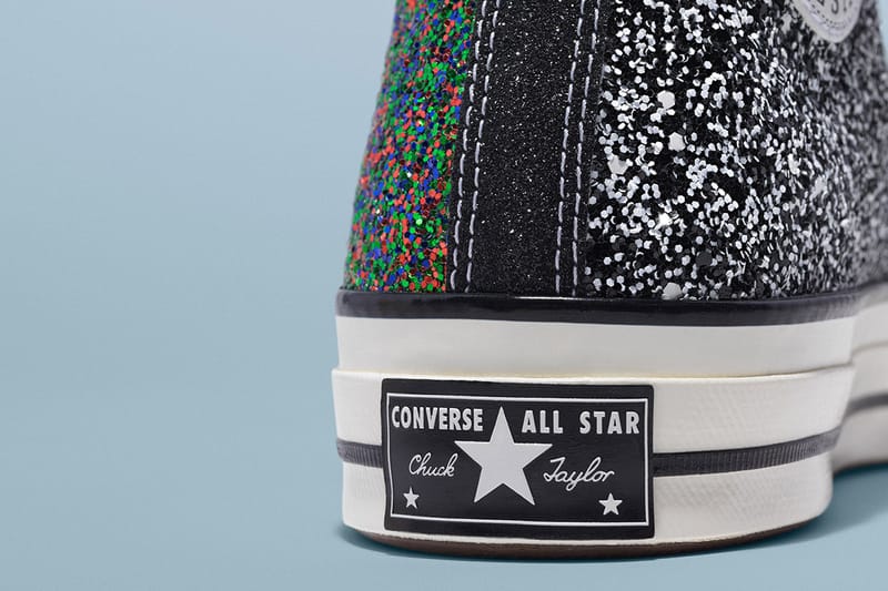 Jw anderson converse glitter on sale gutter