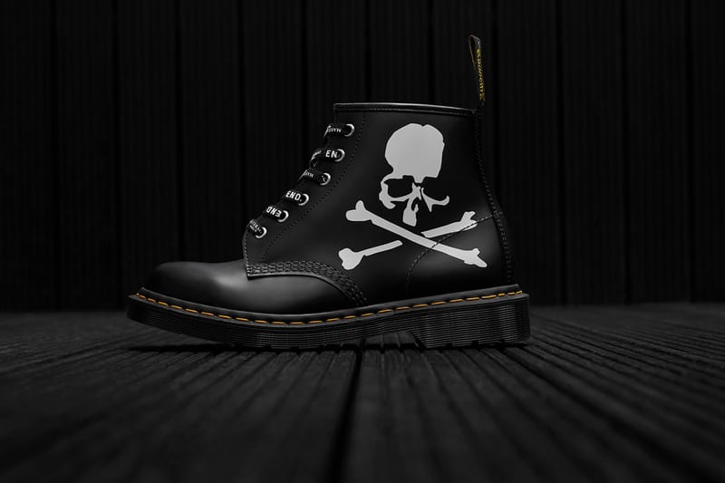 END. x mastermind WORLD x Dr. Martens 101 Boots | Hypebeast