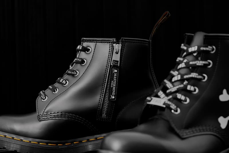 END. x mastermind WORLD x Dr. Martens 101 Boots | Hypebeast