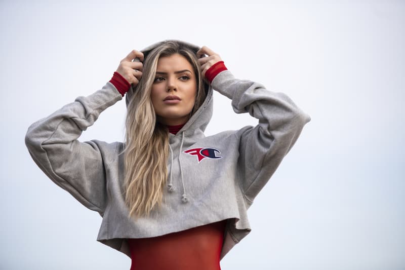 Faze champion collab hoodie on sale