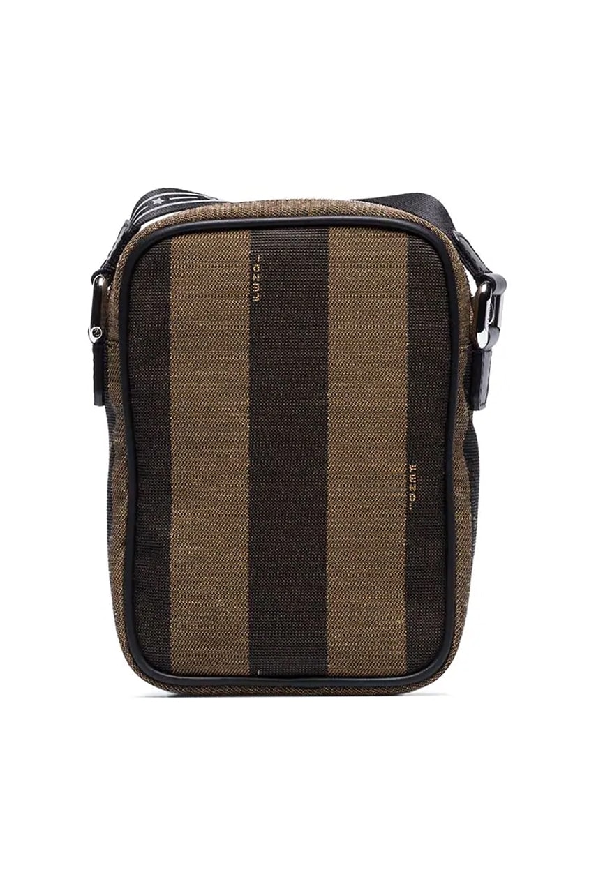 Fendi Brown Pequin Striped Messenger Bag Release | Hypebeast
