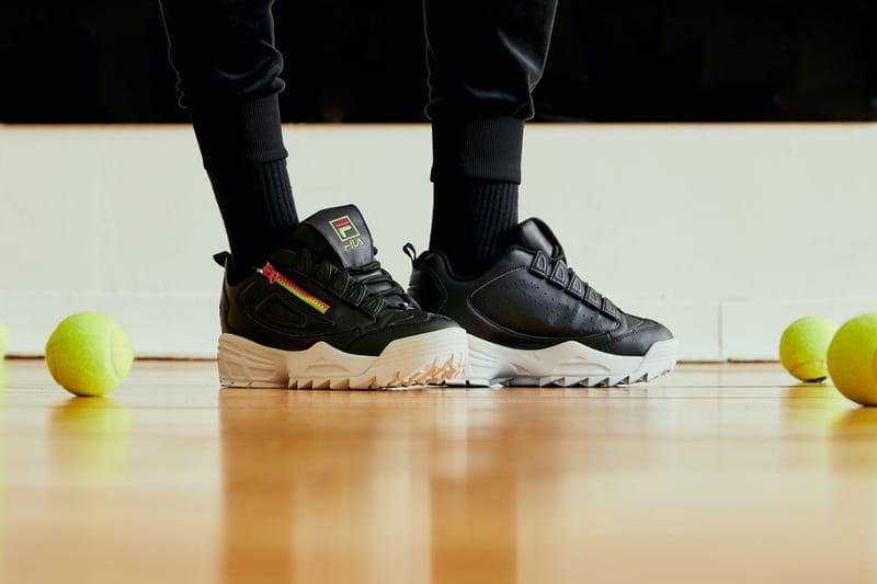 Fila best sale disruptor lookbook