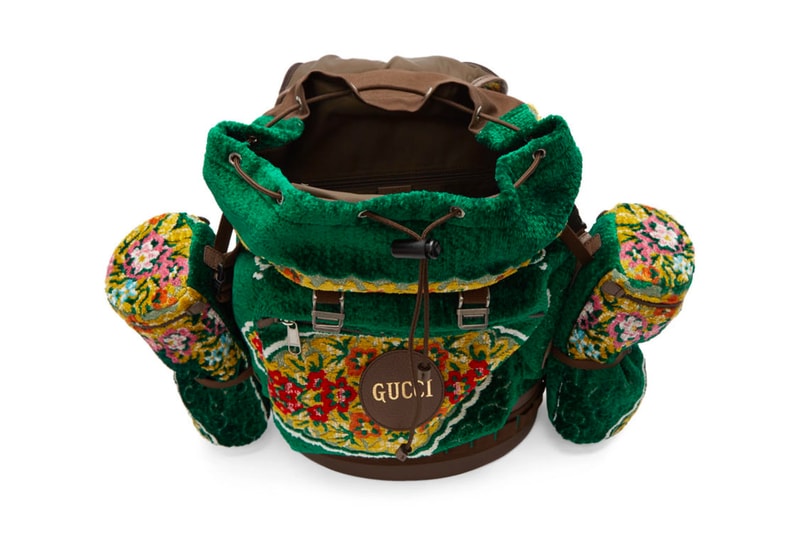 Gucci Oversized Tapestry Backpack Release Hypebeast
