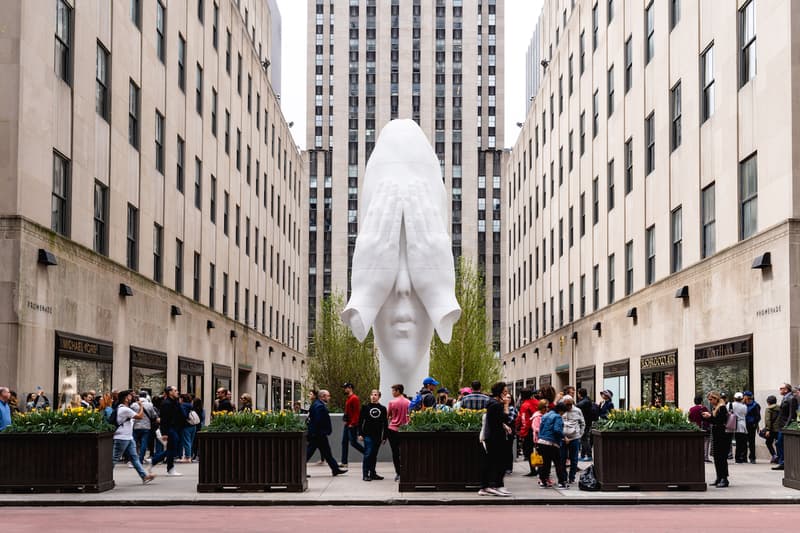 Frieze Sculpture at Rockefeller Center | Hypebeast