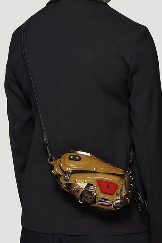 Innerraum Armored Clutch Cross Body Bag in Gold | Hypebeast