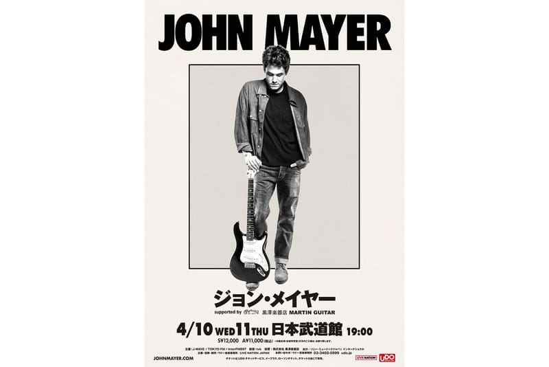 John Mayer x NEIGHBORHOOD 2019 Tour Merch Collab | Hypebeast John Mayer x NEIGHBORHOOD 2019 Tour Merch Collab | Hypebeast