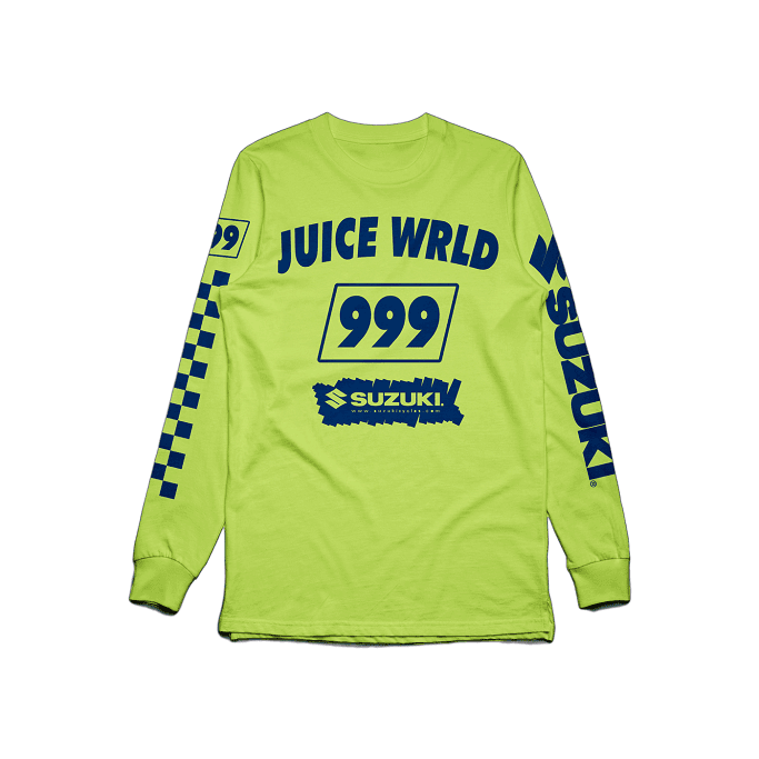 Juice WRLD x Suzuki 'Death Race for Love' Merch | Hypebeast