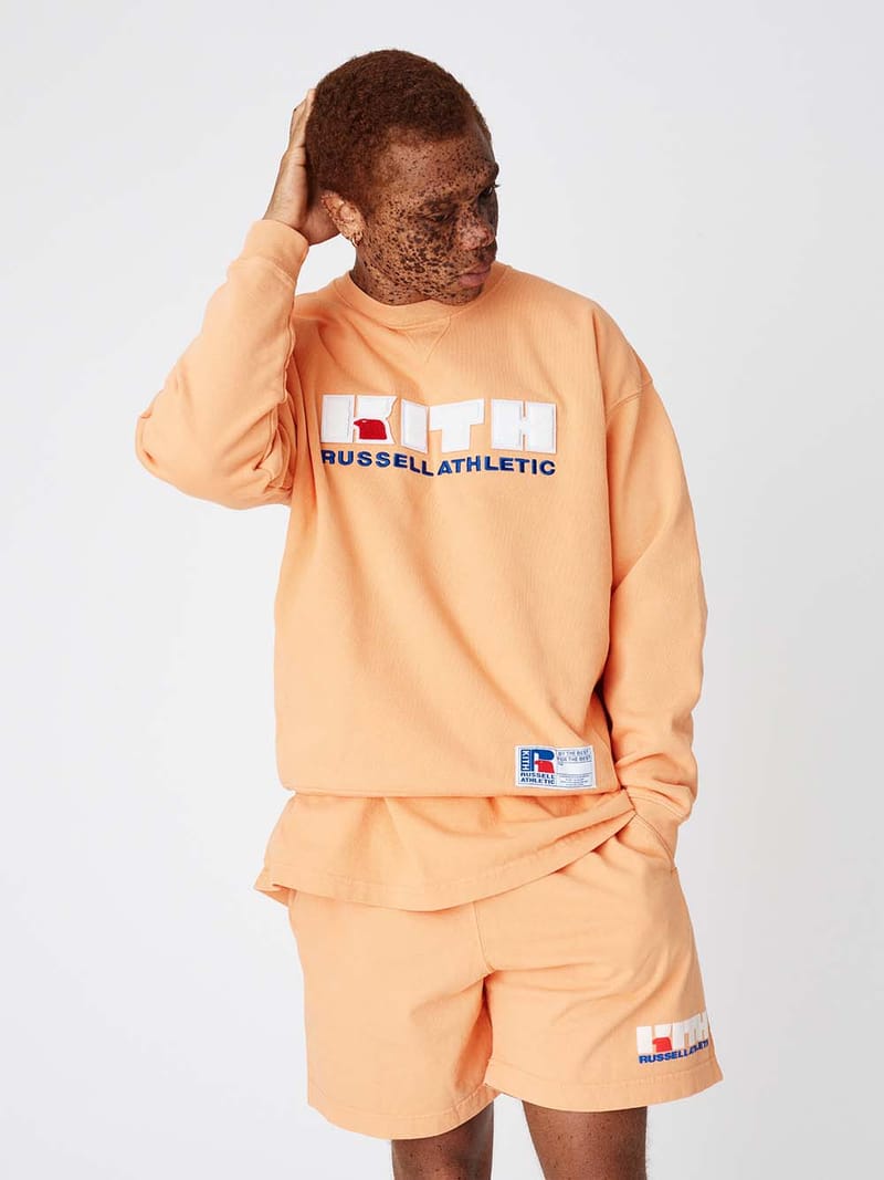 Kith russell athletic crewneck sweatshirt hot sale