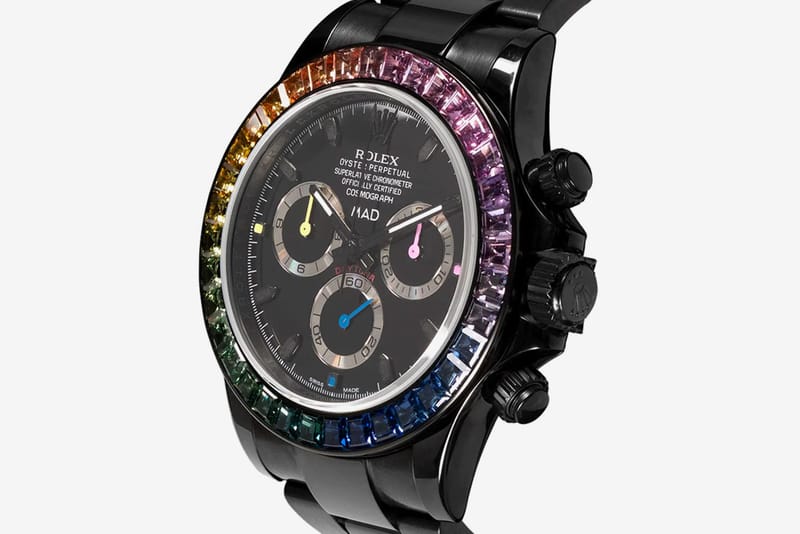 Rolex best sale black rainbow