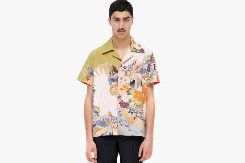 Maison Margiela Woodblock Chemise Shirt | Hypebeast