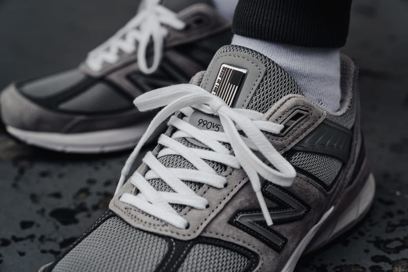 New Balance 990v5 Made In US Grey/Castlerock | Hypebeast