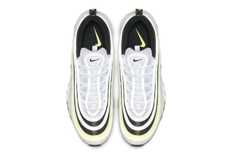 Nike air max hotsell 97 white/black/volt women's shoe