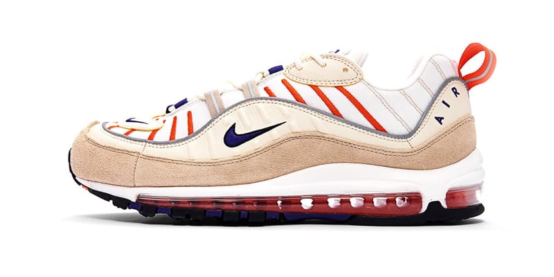 Orange and purple store air max 98