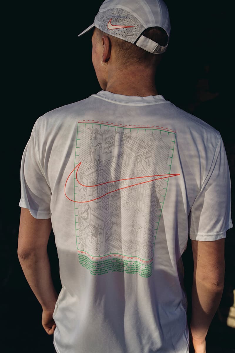 nike london running shirt