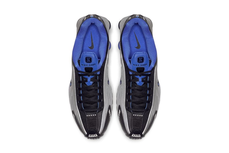 Nike shox racer on sale blue