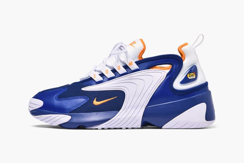 nike zoom 2k blue and orange