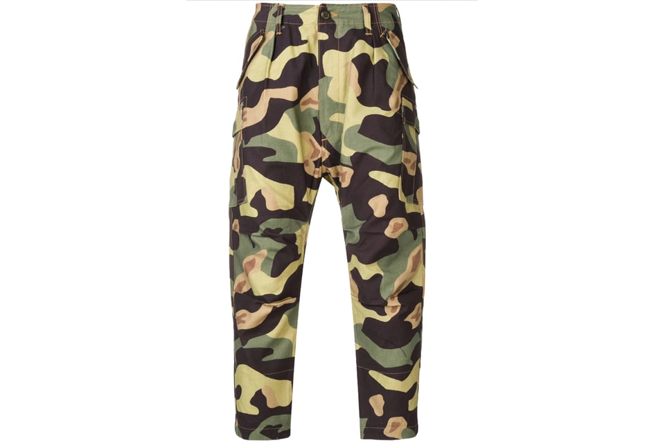 Junya Watanabe Camouflage Cotton Tapered Pants | Drops | Hypebeast