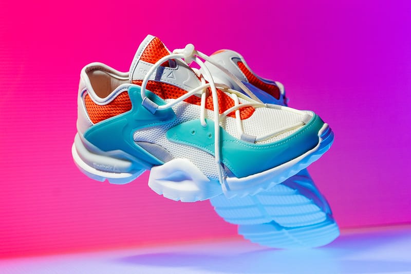 Reebok sales sneakers colorful