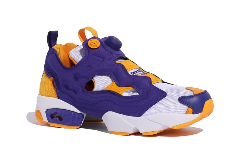 Reebok Instapump Fury OG Lakers Colorway Release Hypebeast