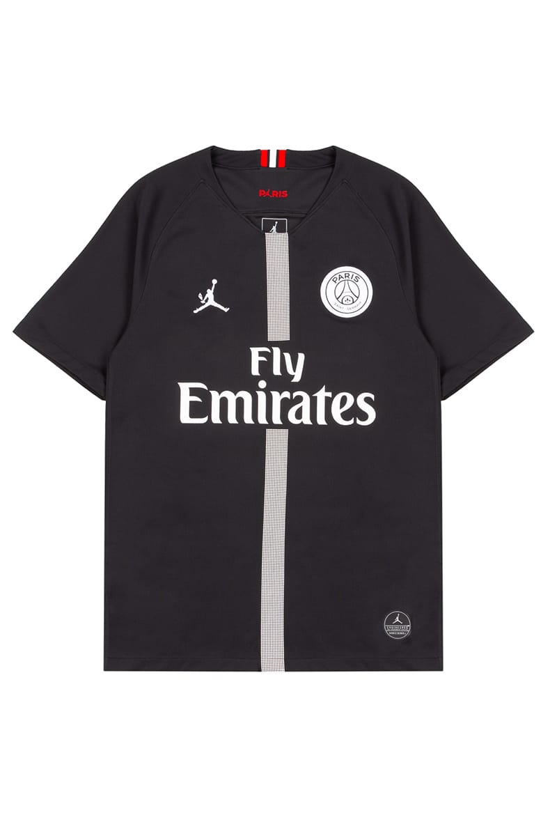 Paris saint germain hot sale black jersey