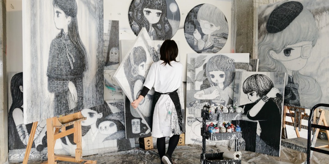 Stickymonger представляет новые картины для галереи Хидари Зингаро Такаси Мураками