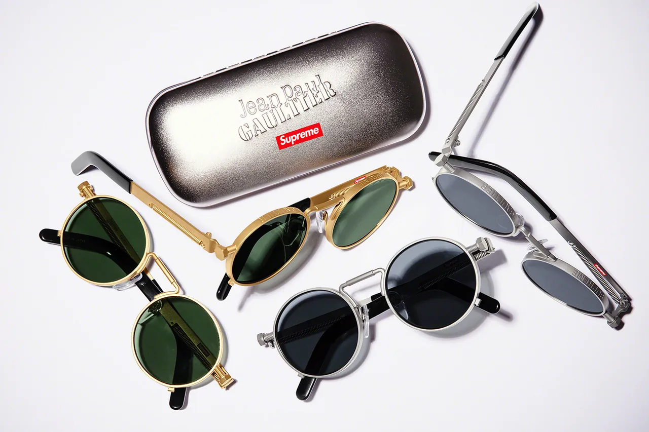 Supreme jean cheap paul gaultier sunglasses