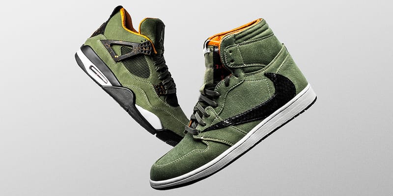 The Shoe Surgeon Travis Scott Exclusive AJ1 & AJ4 | Hypebeast