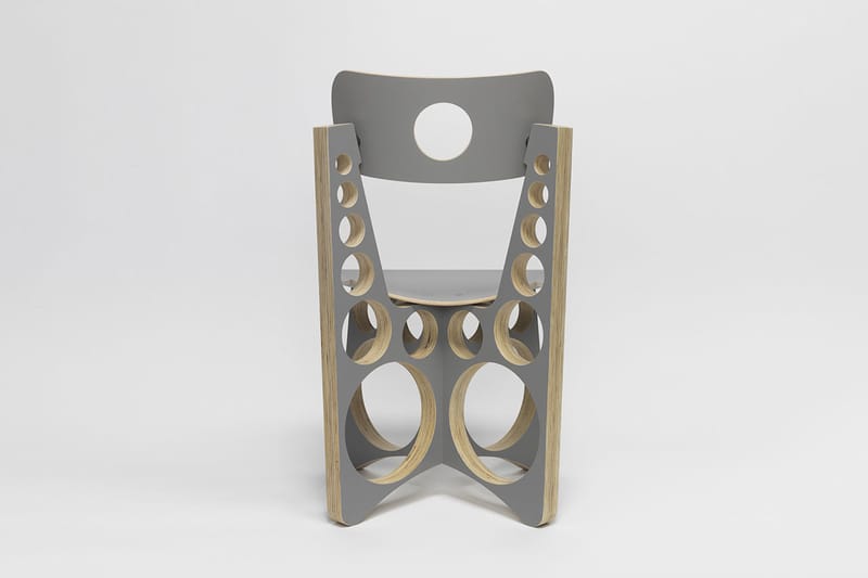 Tom Sachs 'Shop Chair' in Grey Maple & Pine Wood | Hypebeast