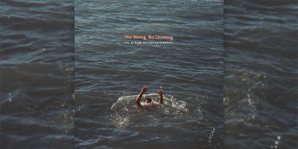 loyle carner not waving but drowning t shirt