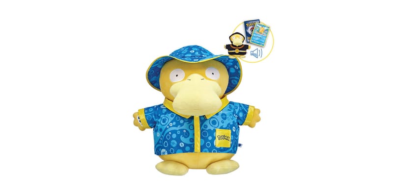 Build A Bear Psyduck Pokemon Plush 2019 No Sound Rare Limited Edition shops Exclusive