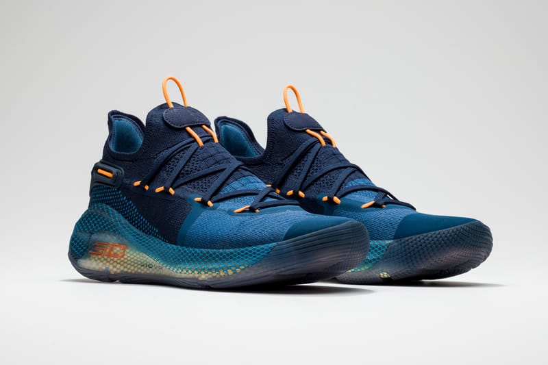 Under armour shop curry 6 blue