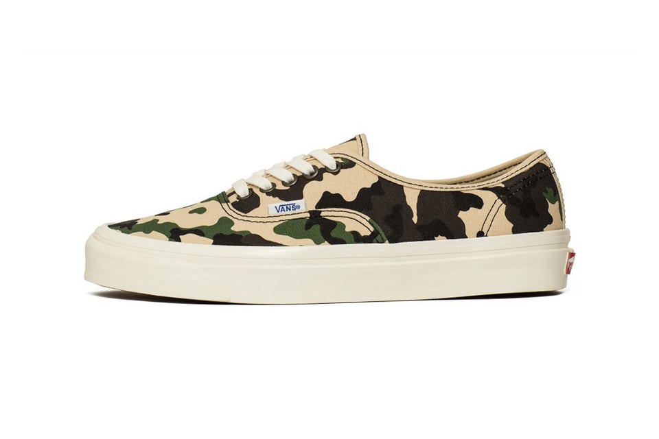 Vans Authentic 44 DX Anaheim Factory "OG Camo" Drops Hypebeast