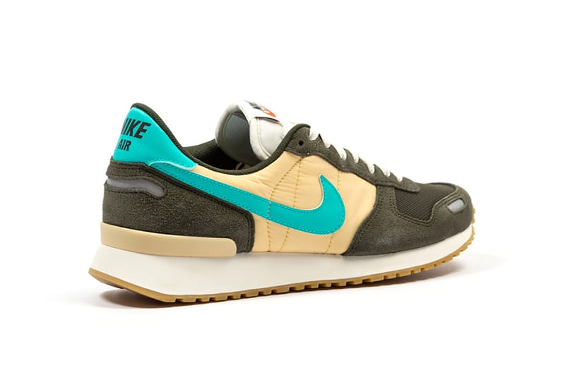 Nike air vortex suede nylon and store mesh sneakers