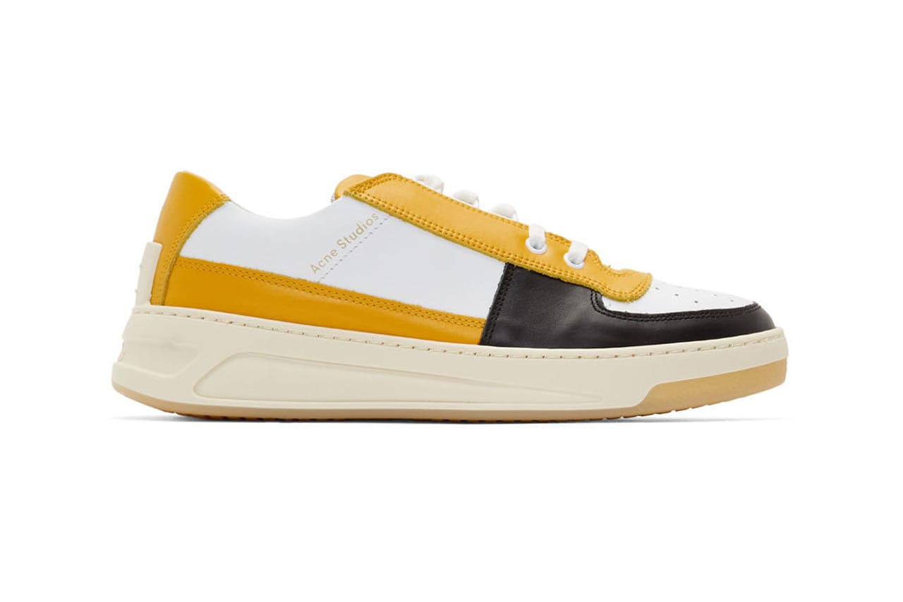 Acne Studios Perey Leather Low-Top Lace Sneakers | HYPEBEAST