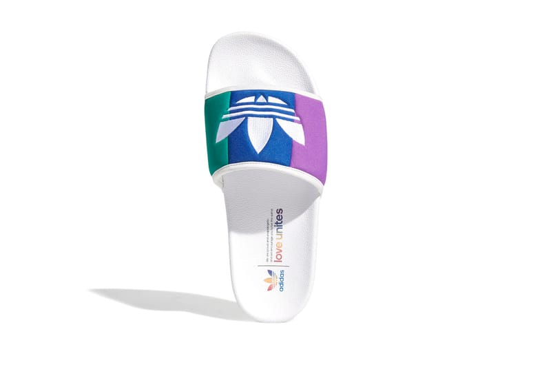 Adidas on sale pride slides