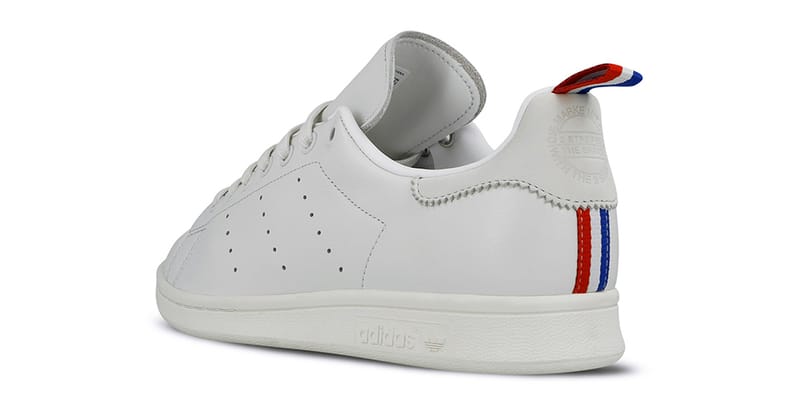 Adidas stan smith outlet red heel