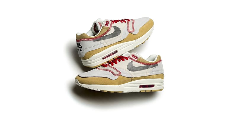 Air max 1 inside out club gold black sale