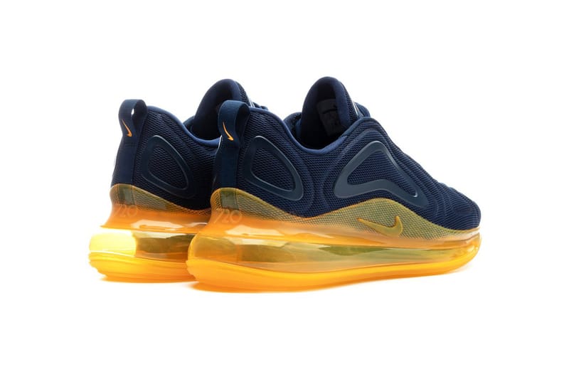 Navy blue and deals yellow air max