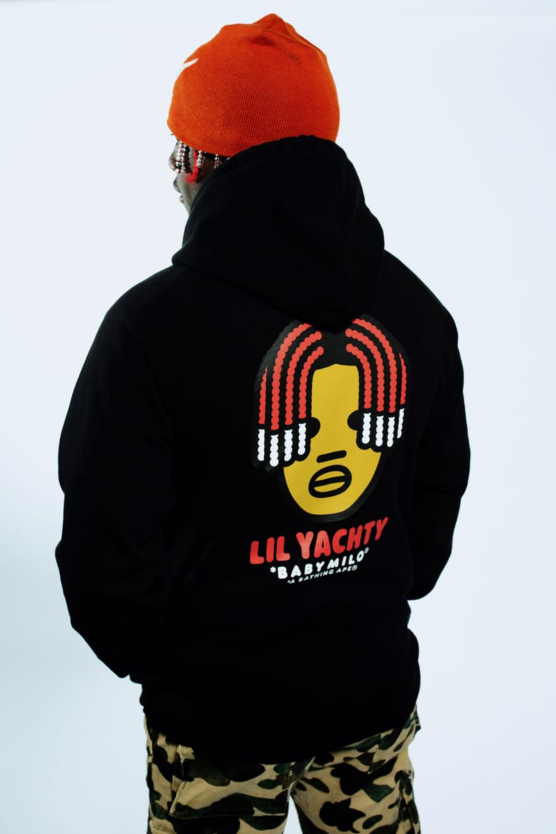 Lil yachty sale bape hoodie