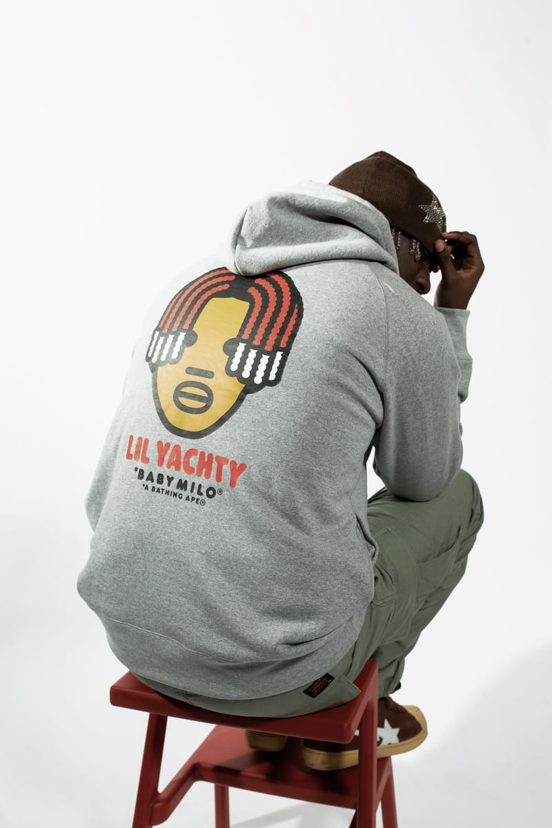 Lil yachty bape clearance hoodie