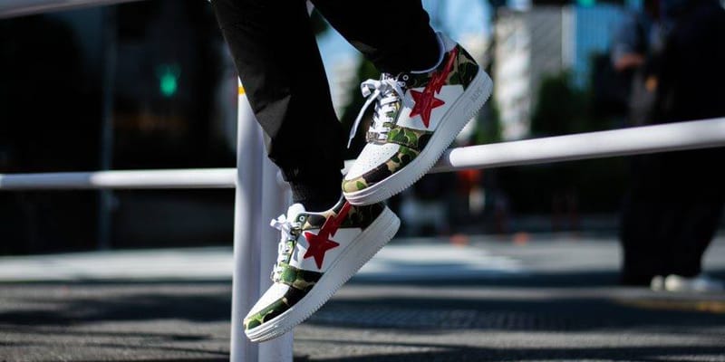 BAPE ABC CAMO BAPESTA Low SS19 Release | Hypebeast