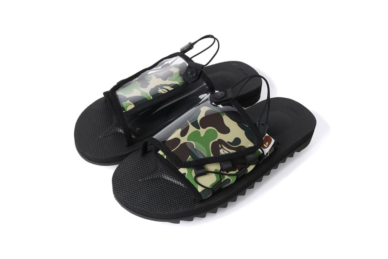 Bape discount flip flops