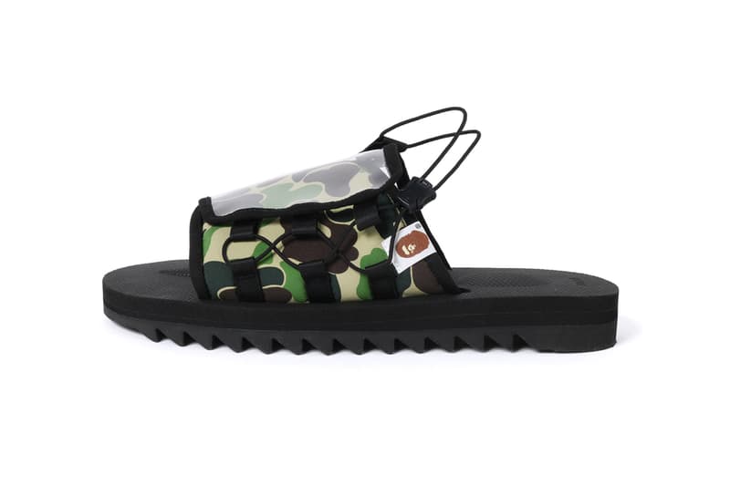 bape x suicoke slides