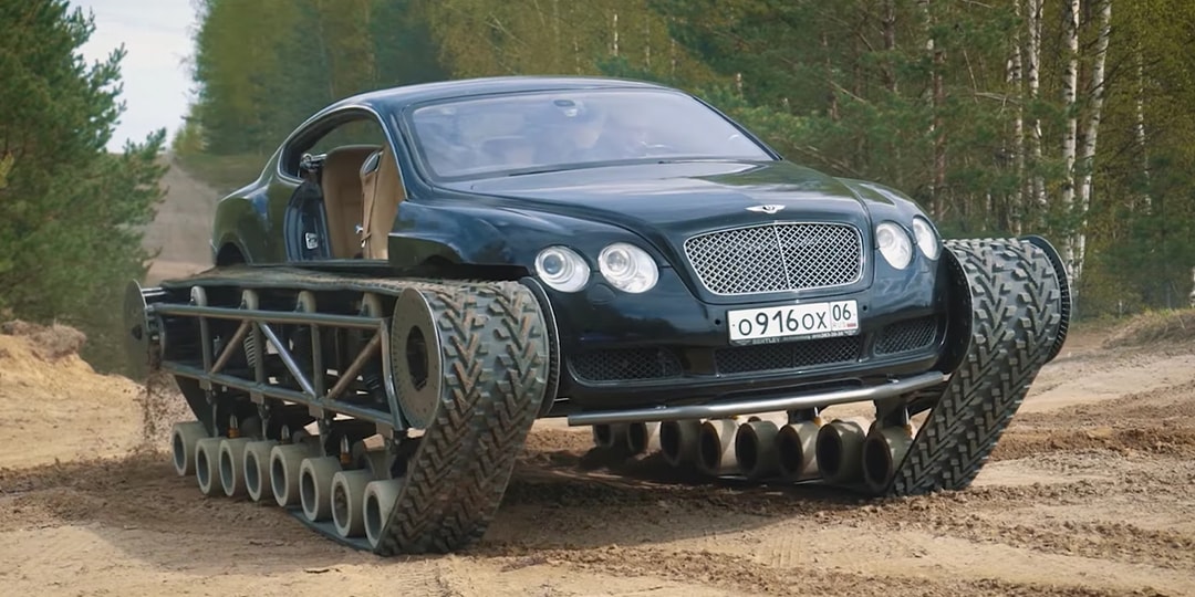 Посмотрите, как Bentley Continental GT превращается в танк
